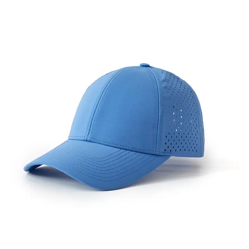 Men Blue Mesh Baseball Cap Summer Sunshade