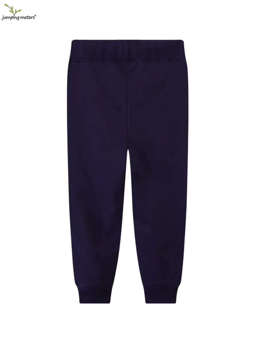 Toddler Dinosaur Sweatpants Dark Blue Long Pants - Image 3