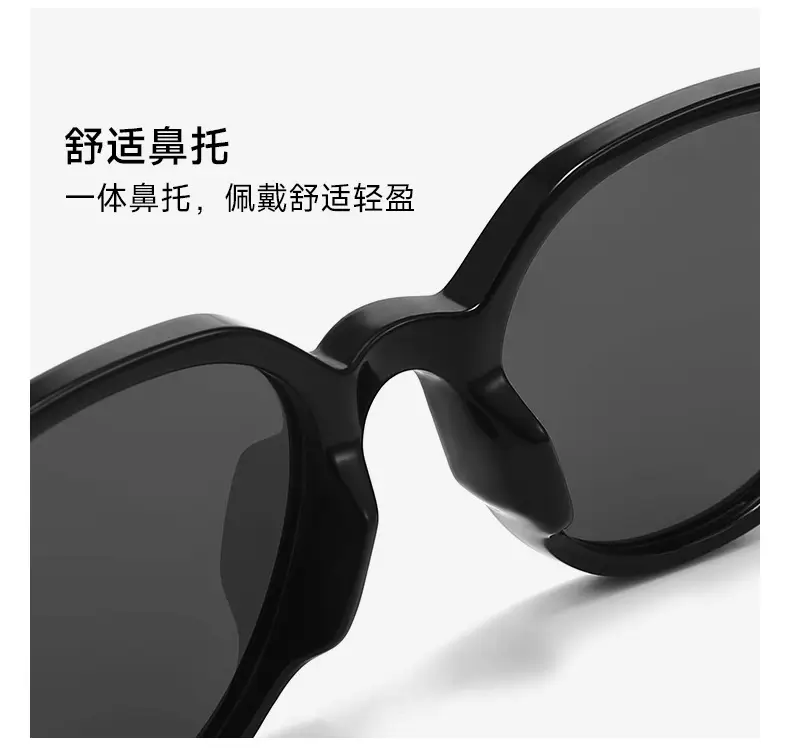 Vintage Polarized Sunglasses Men Anti-UV Clear Frame — feature 13