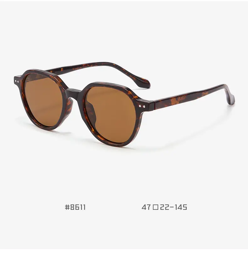 Vintage Polarized Sunglasses Men Anti-UV Clear Frame — feature 20