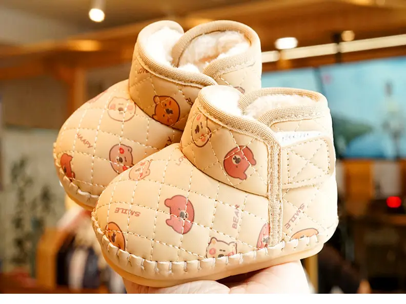 Baby Shoes Fleece Lined Non-Slip Winter 0-1 Yr — feature 11