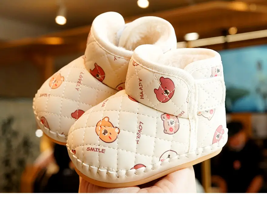 Baby Shoes Fleece Lined Non-Slip Winter 0-1 Yr — feature 5