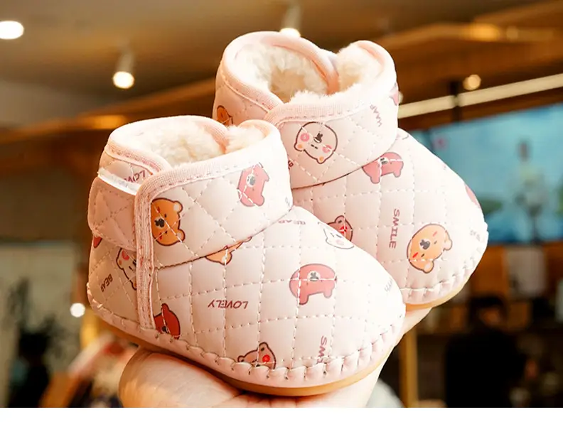 Baby Shoes Fleece Lined Non-Slip Winter 0-1 Yr — feature 7
