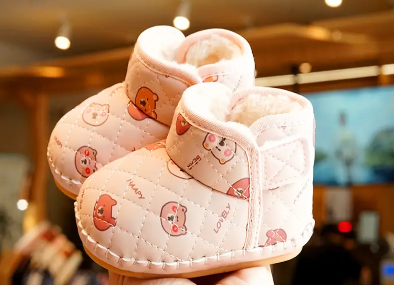 Baby Shoes Fleece Lined Non-Slip Winter 0-1 Yr — feature 8