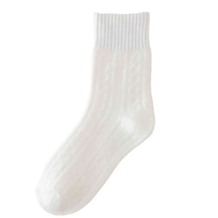 Zhuji socks Maillard socks women's autumn and winter socks warm piled socks twist Japanese winter terry thickened
