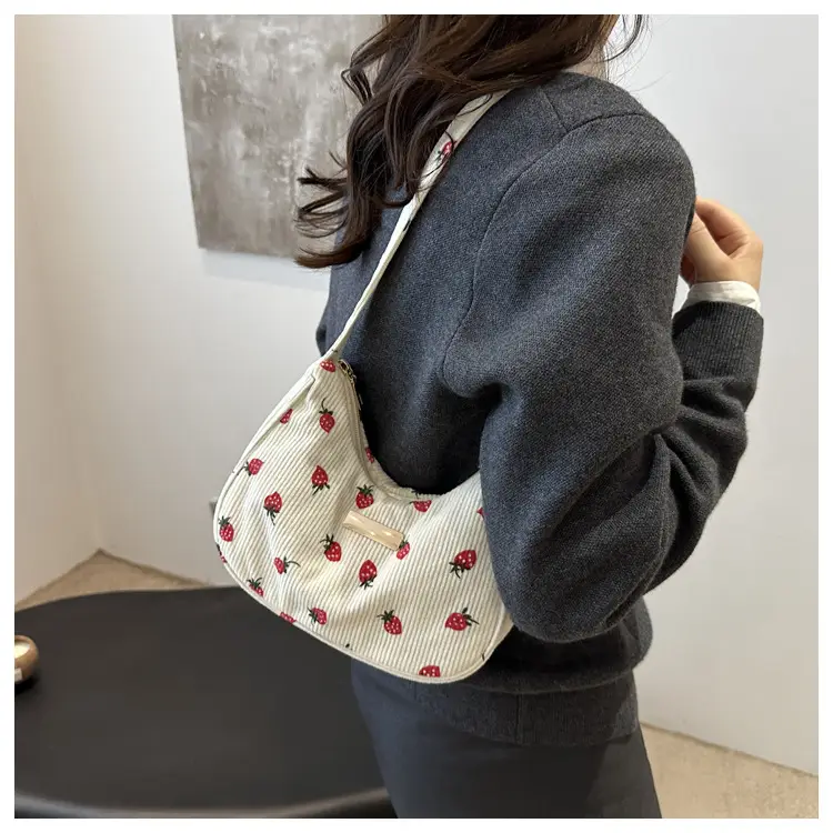 Women's Floral Crossbody Bag Small Square Design — feature 19