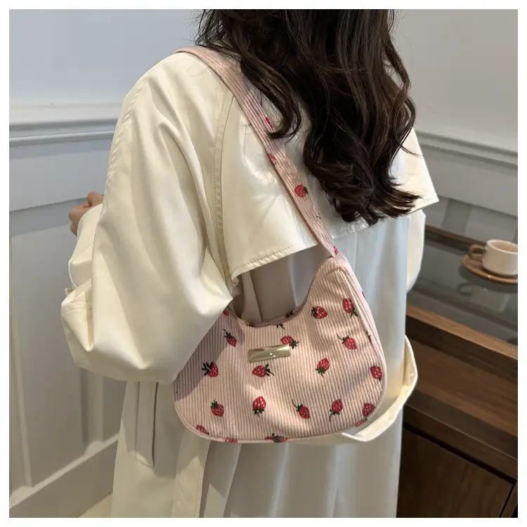 Women's Floral Crossbody Bag Small Square Design — feature 27
