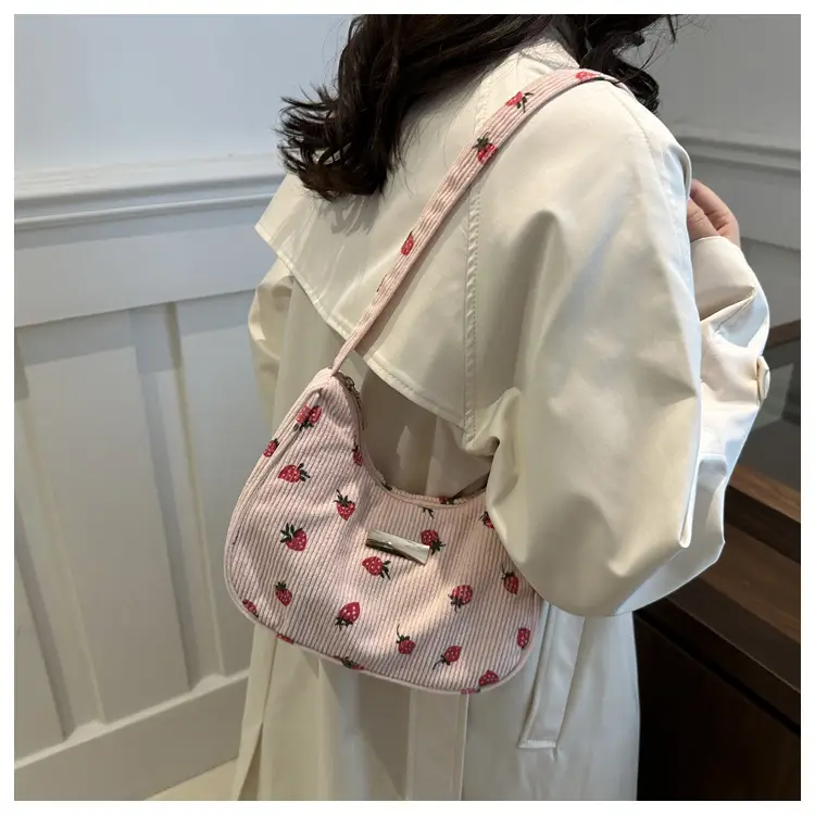 Women's Floral Crossbody Bag Small Square Design — feature 28