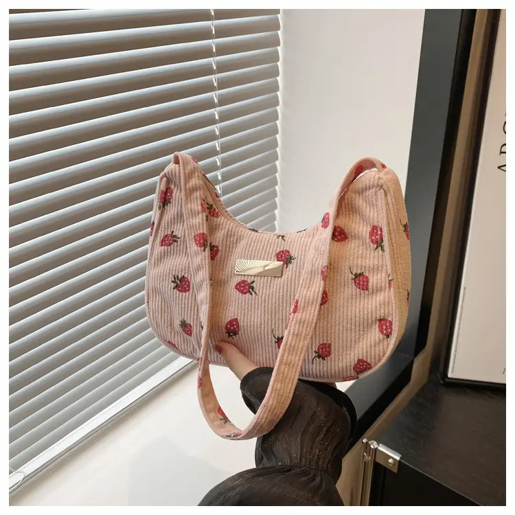 Women's Floral Crossbody Bag Small Square Design — feature 9