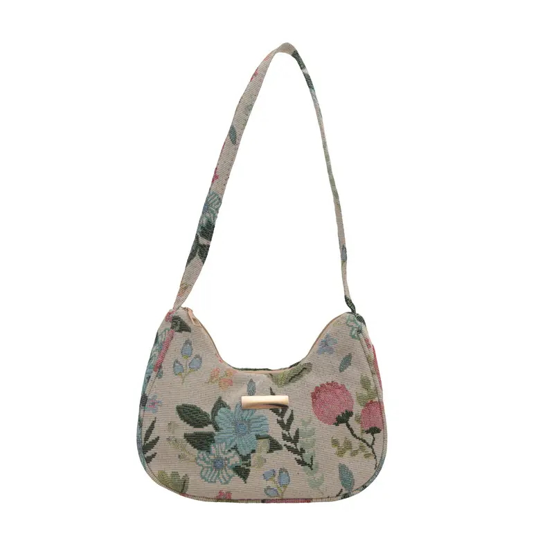 Women's Floral Crossbody Bag Small Square Design