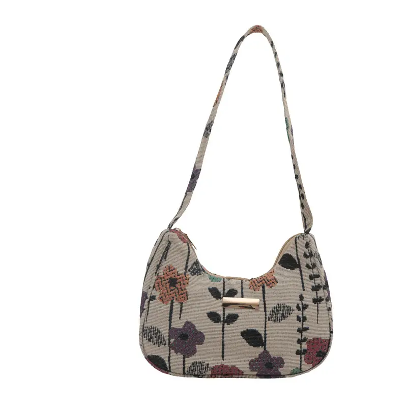 Women's Floral Crossbody Bag Small Square Design
