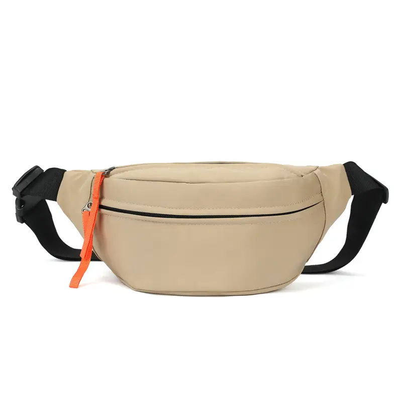 Beige Crossbody Bag for Women Men Sports Running - Image 8