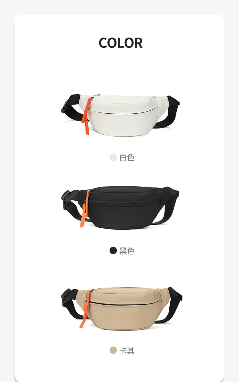 Beige Crossbody Bag for Women Men Sports Running — feature 4
