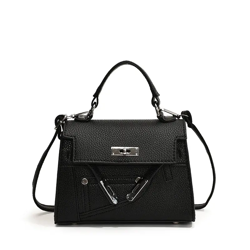 Women's Maroon Leather Shoulder Bag 2024 New Style - Image 10