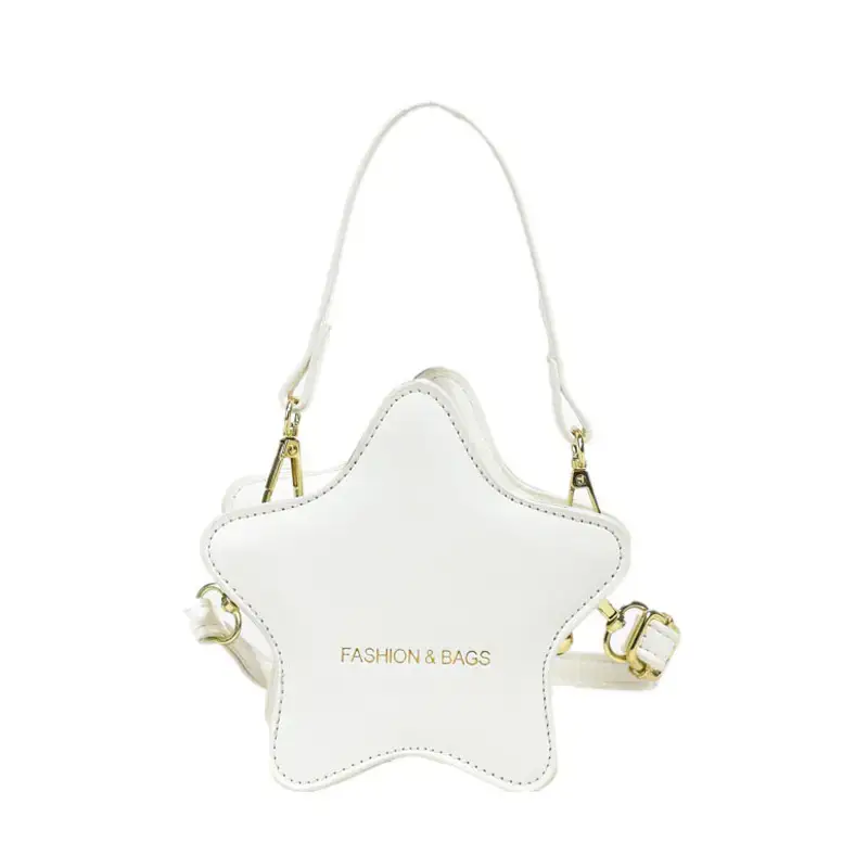 Star Shape Green Crossbody Bag for Girls - Image 2