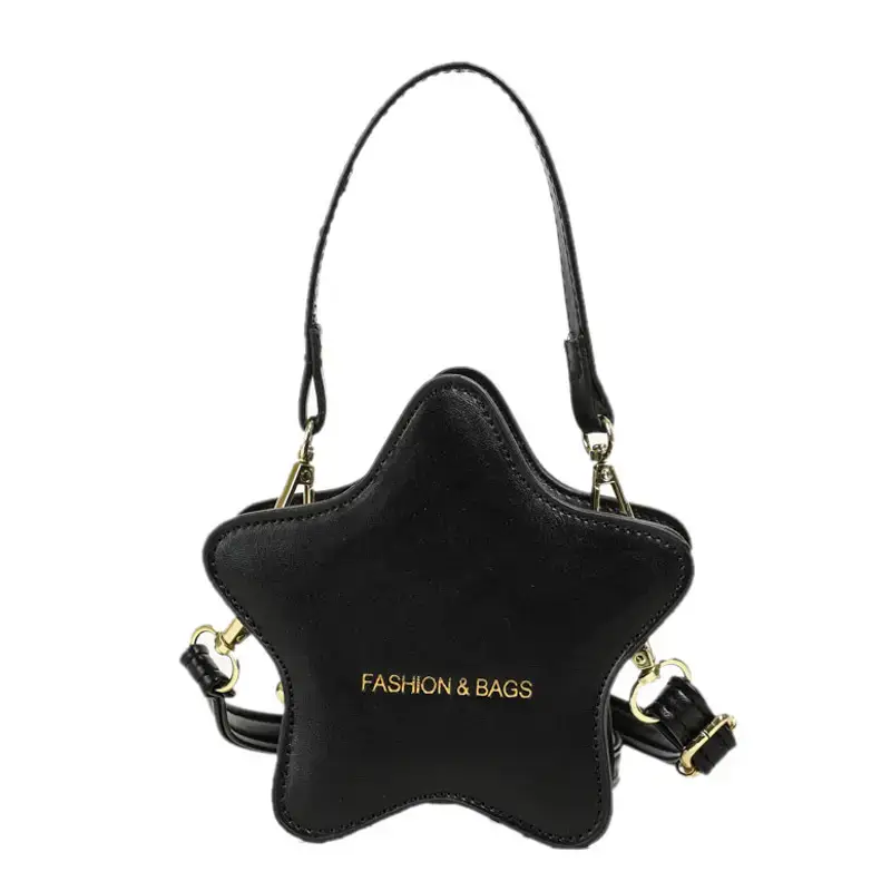 Star Shape Green Crossbody Bag for Girls - Image 4