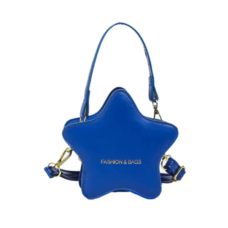 Star Shape Green Crossbody Bag for Girls - Image 5