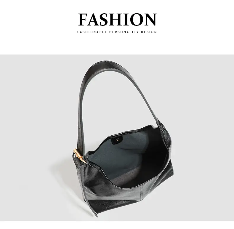 Brown Leather Large Commuter Tote Bag Women — feature 10
