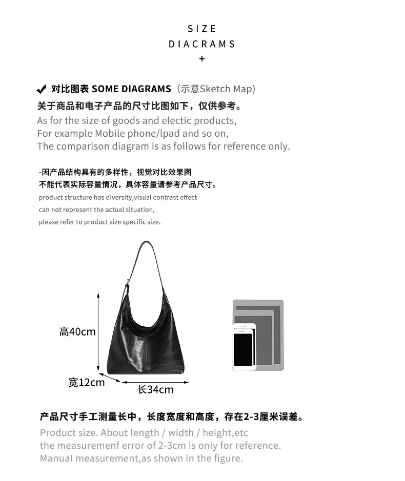 Brown Leather Large Commuter Tote Bag Women — feature 11