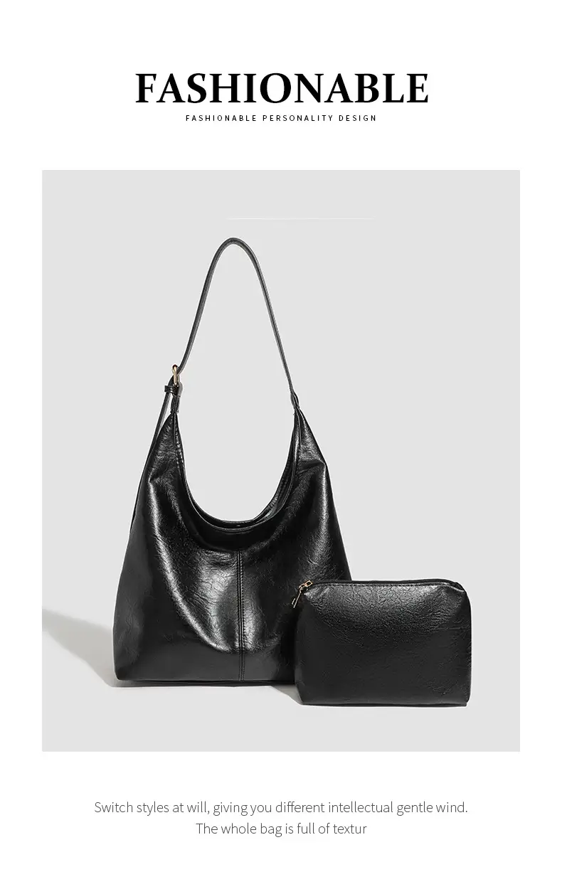 Brown Leather Large Commuter Tote Bag Women — feature 16
