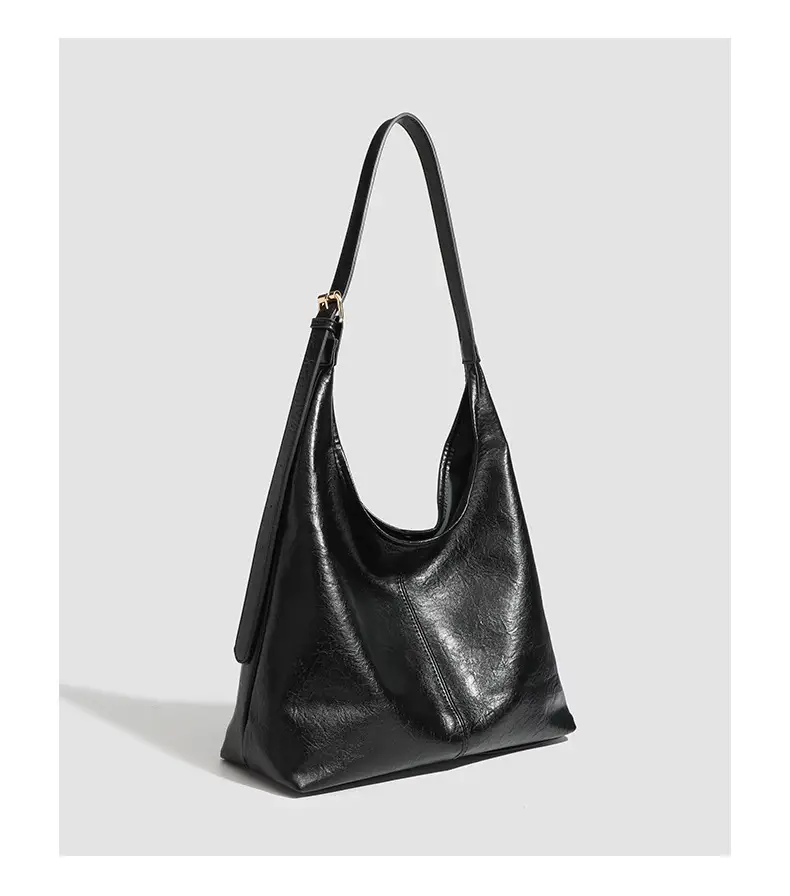 Brown Leather Large Commuter Tote Bag Women — feature 18
