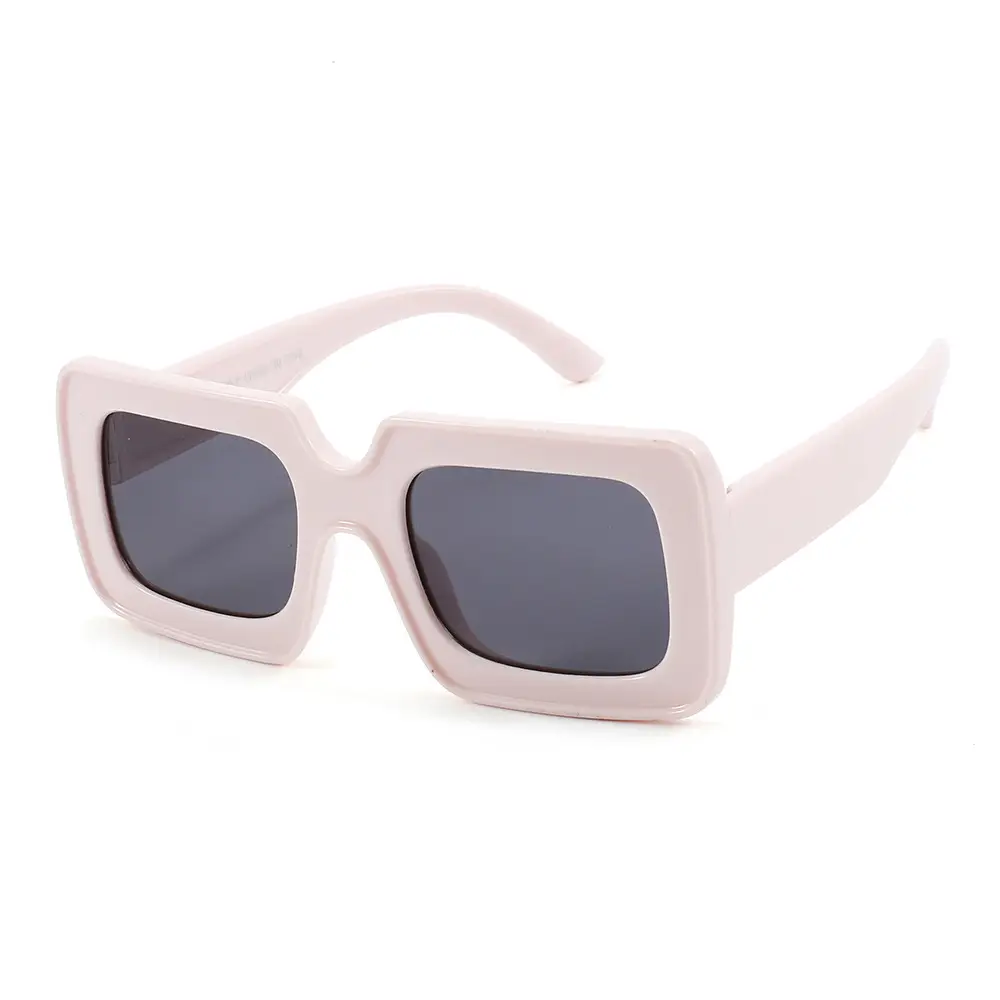Pink Polarized Kids Sunglasses Square Frame Anti-UV - Image 11