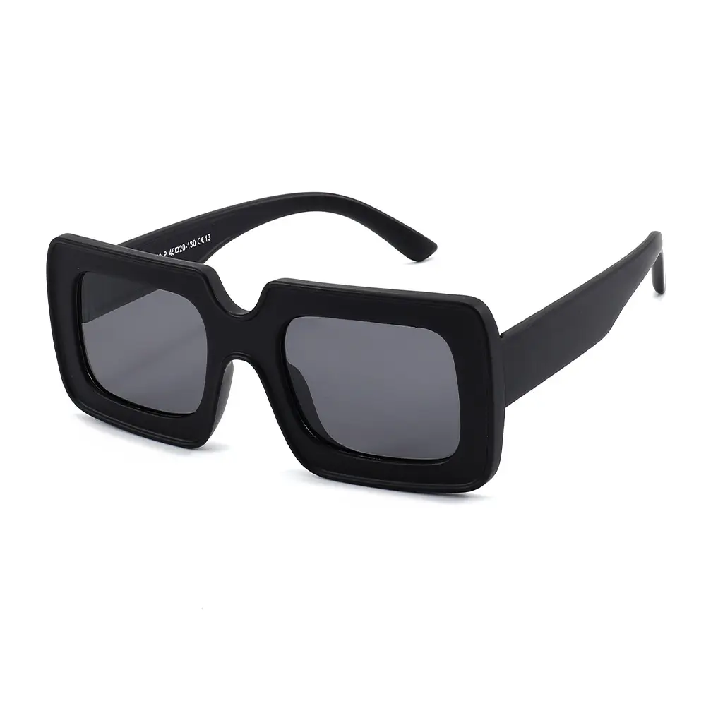 Pink Polarized Kids Sunglasses Square Frame Anti-UV - Image 2