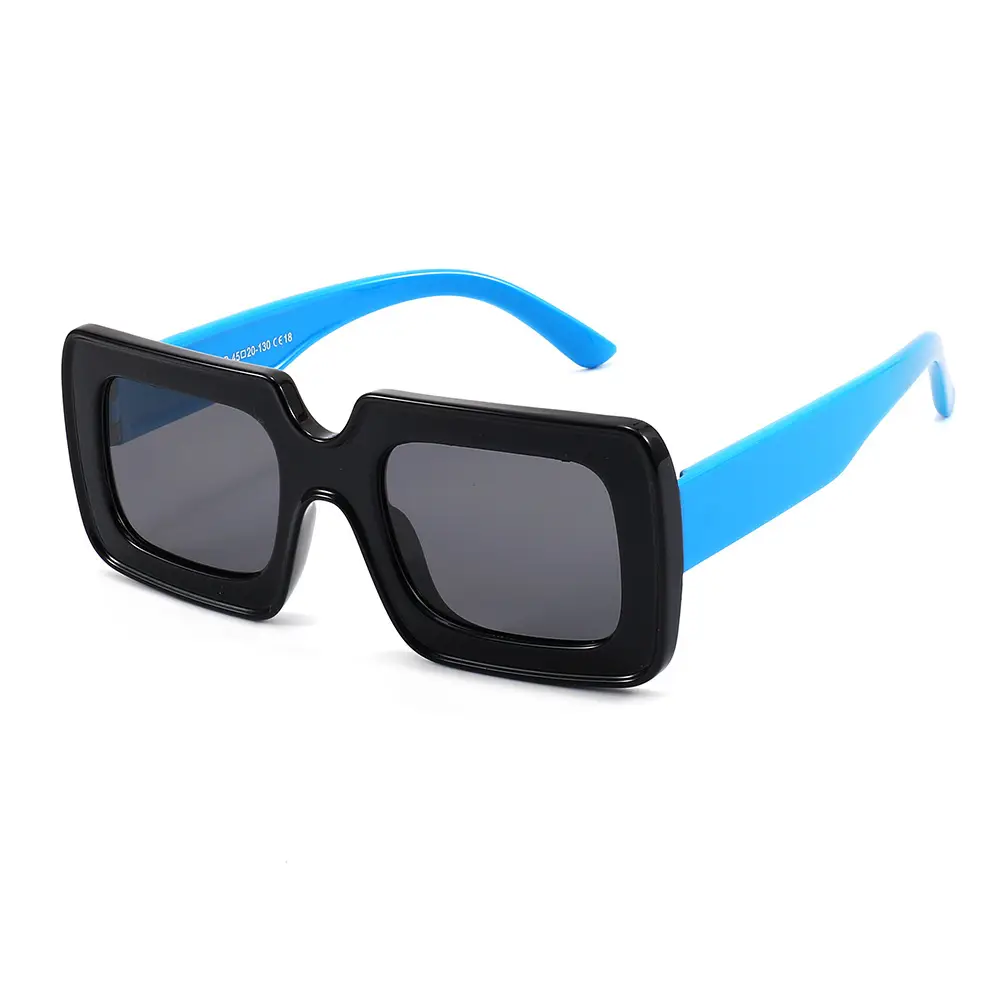 Pink Polarized Kids Sunglasses Square Frame Anti-UV - Image 4