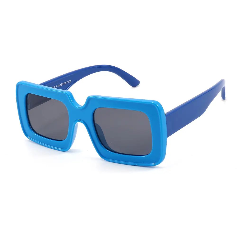 Pink Polarized Kids Sunglasses Square Frame Anti-UV - Image 9
