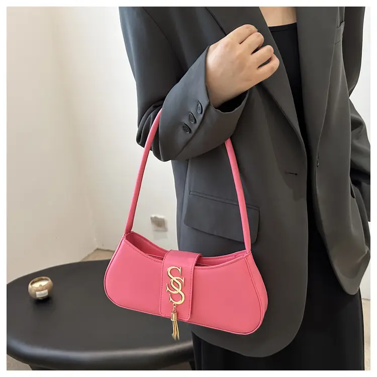 Pink Korean Style Shoulder Bag for Women 2024 — feature 14
