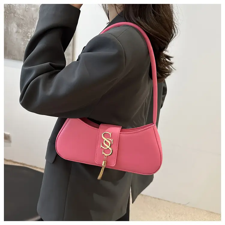 Pink Korean Style Shoulder Bag for Women 2024 — feature 16