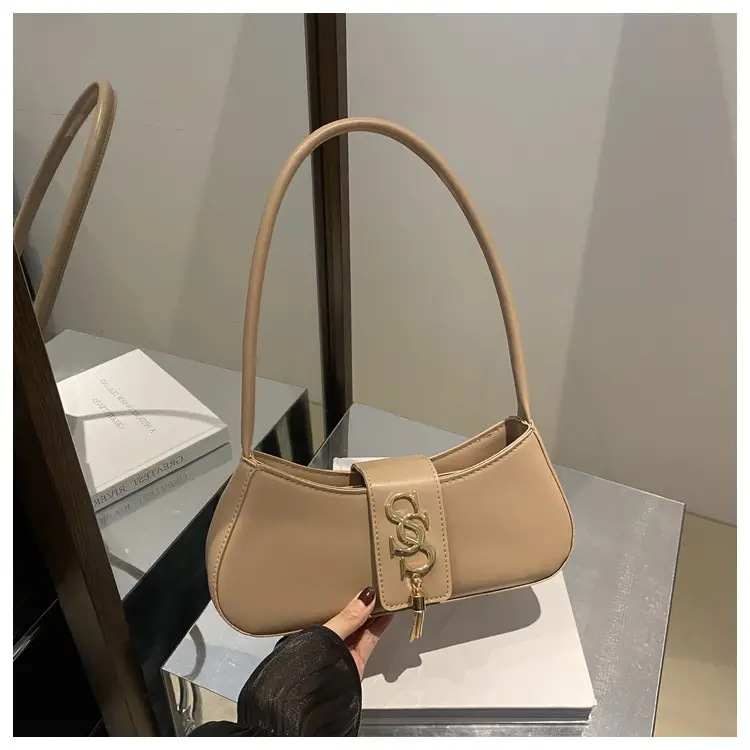 Pink Korean Style Shoulder Bag for Women 2024