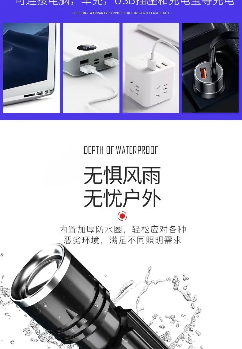 Mini LED Work Light Auto Repair Strong Magnetic Maintenance — feature 10