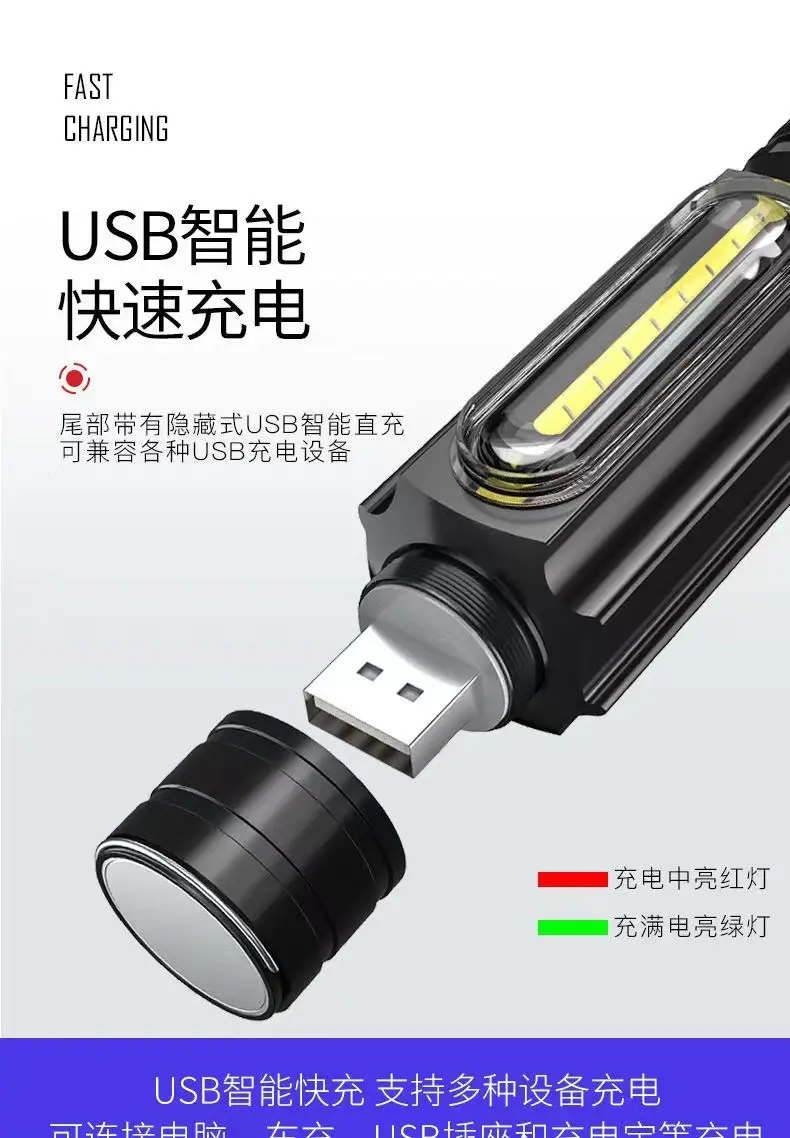 Mini LED Work Light Auto Repair Strong Magnetic Maintenance — feature 9