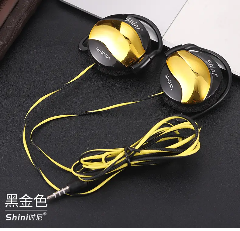 White Tuning Wired Headset for Sports Running - Image 4