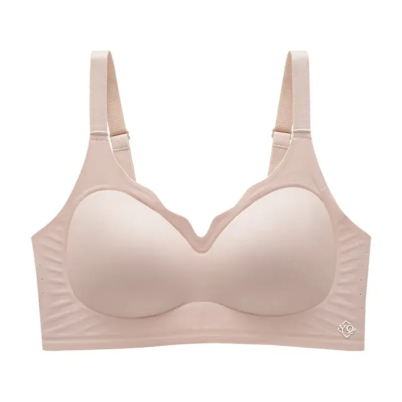 Red Underwire Cup Bra for Small Chest Size - Image 3