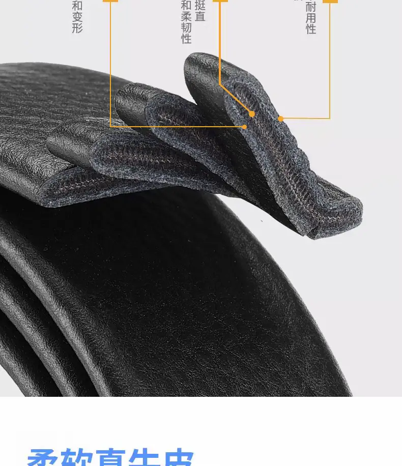 Double Sided Buckle-Free Belt for Men — feature 8