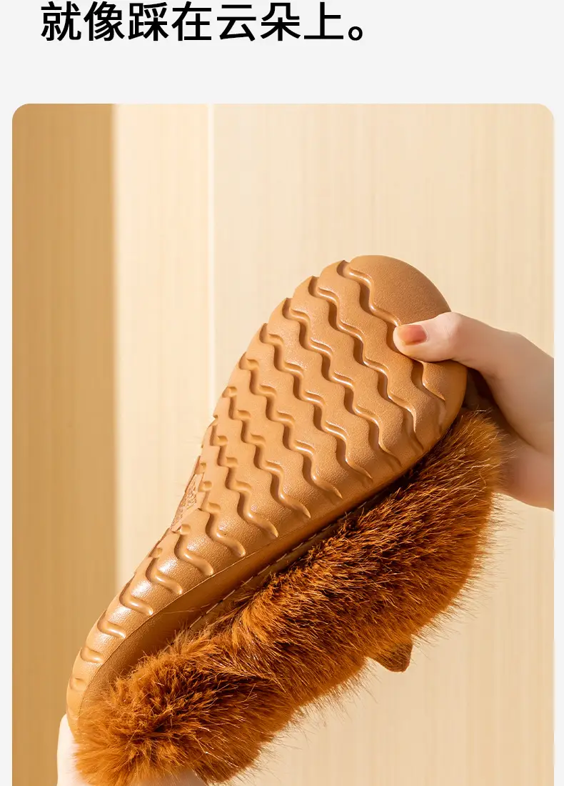 2025 New Cotton Slippers for Women, Winter Fashion, Cute Capybara Cartoon, Indoor Home Plush Thick-Soled Warm Slippers — feature 14