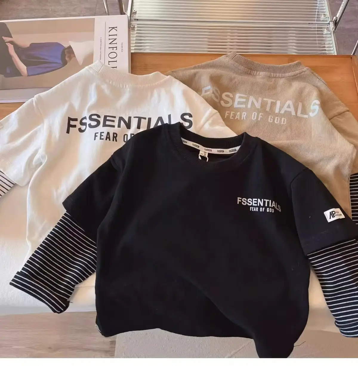Boys Pure Cotton Spring Autumn T-Shirt FSSENTIAL — feature 6