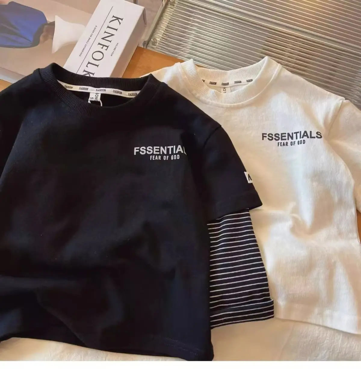 Boys Pure Cotton Spring Autumn T-Shirt FSSENTIAL — feature 7