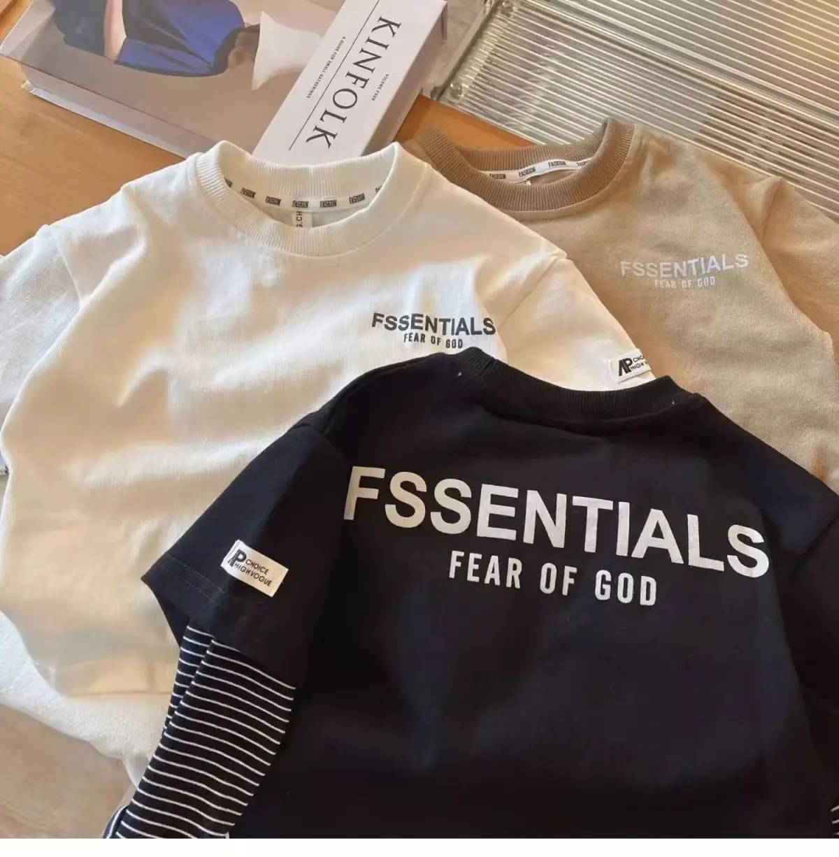 Boys Pure Cotton Spring Autumn T-Shirt FSSENTIAL — feature 8