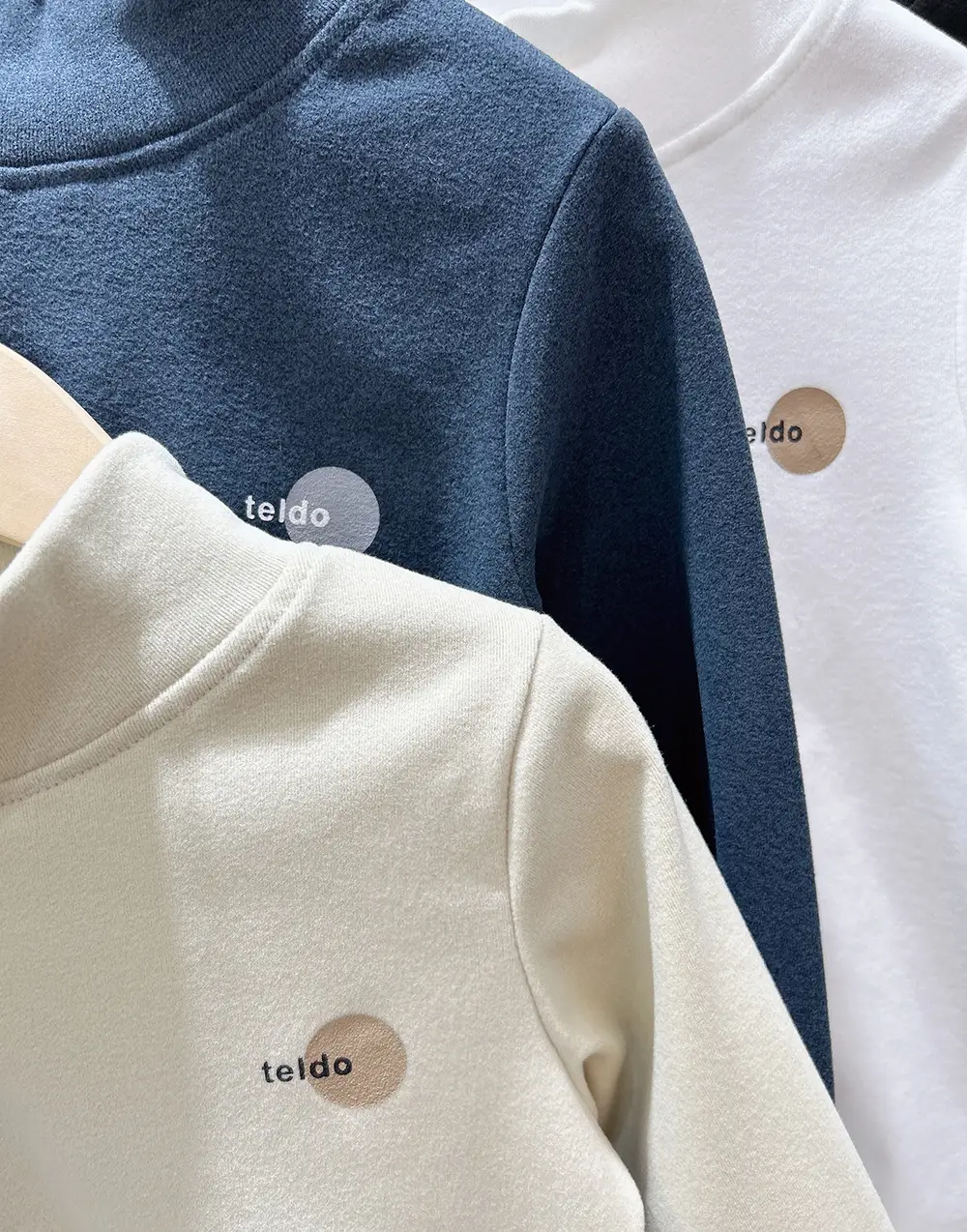 Children's White Letter Long Sleeve T-Shirt Set — feature 7