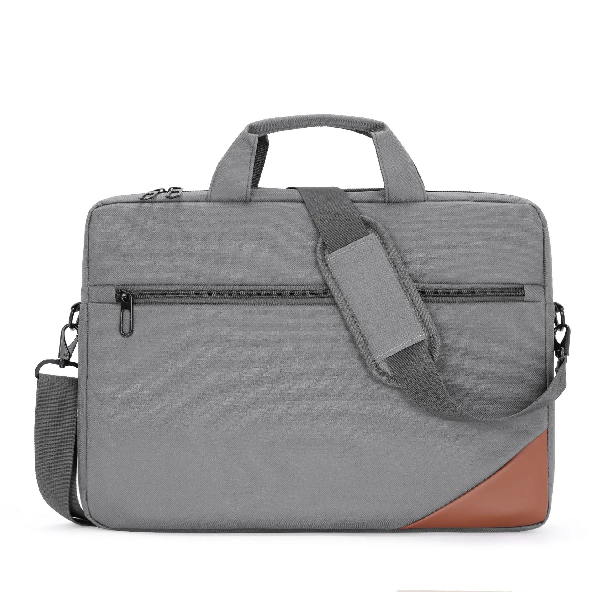 Men's Waterproof Laptop Bag Green Shoulder Crossbody - Image 5