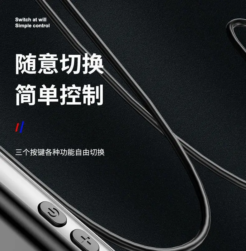 Ultra-Long Battery Life, Large Battery Bluetooth Headset, Wireless Neck Hanging Type, Sports Waterproof, New Running Special High Quality — feature 23