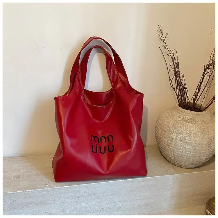 Women's Korean Style Shoulder Bag Brown Large Capacity — feature 22