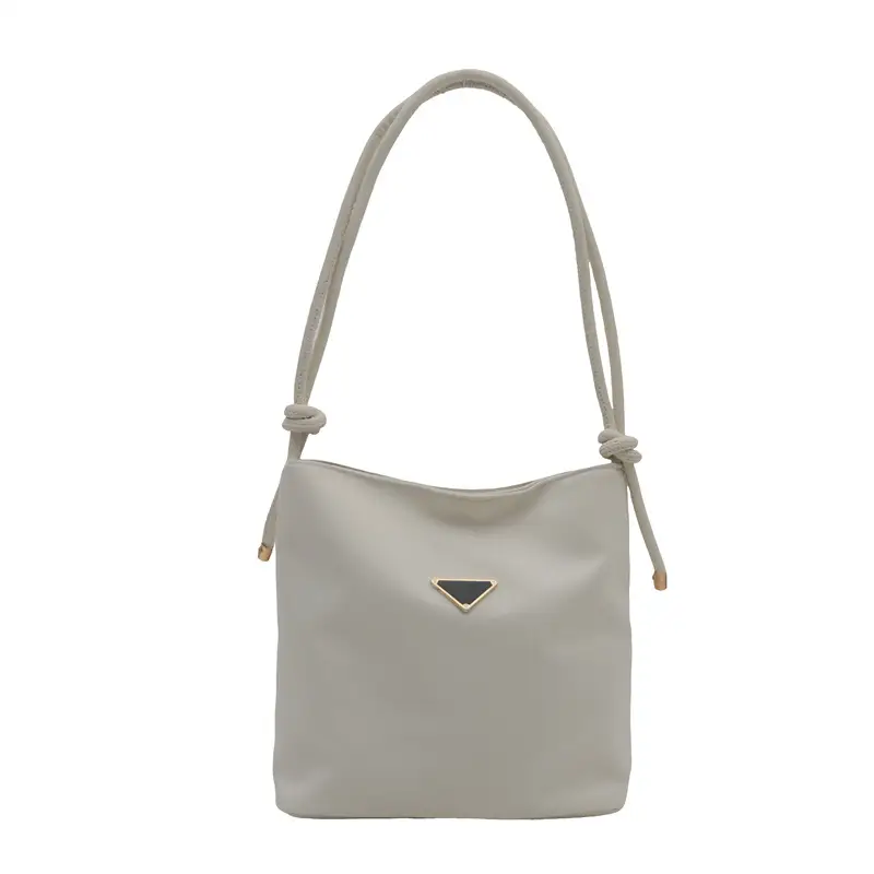 White Korean Style Shoulder Bag for Women - Image 8