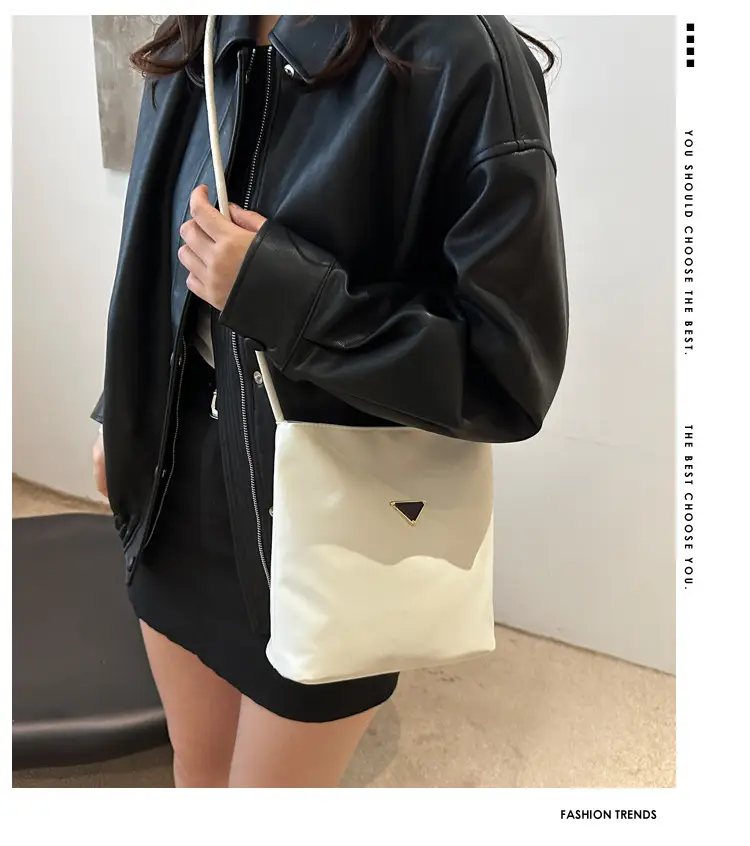 White Korean Style Shoulder Bag for Women — feature 1