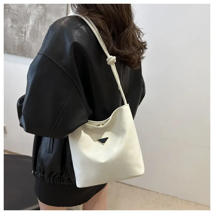 White Korean Style Shoulder Bag for Women — feature 10