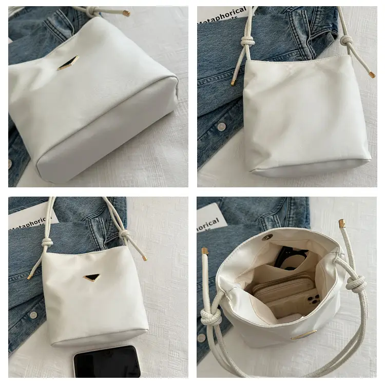 White Korean Style Shoulder Bag for Women — feature 8