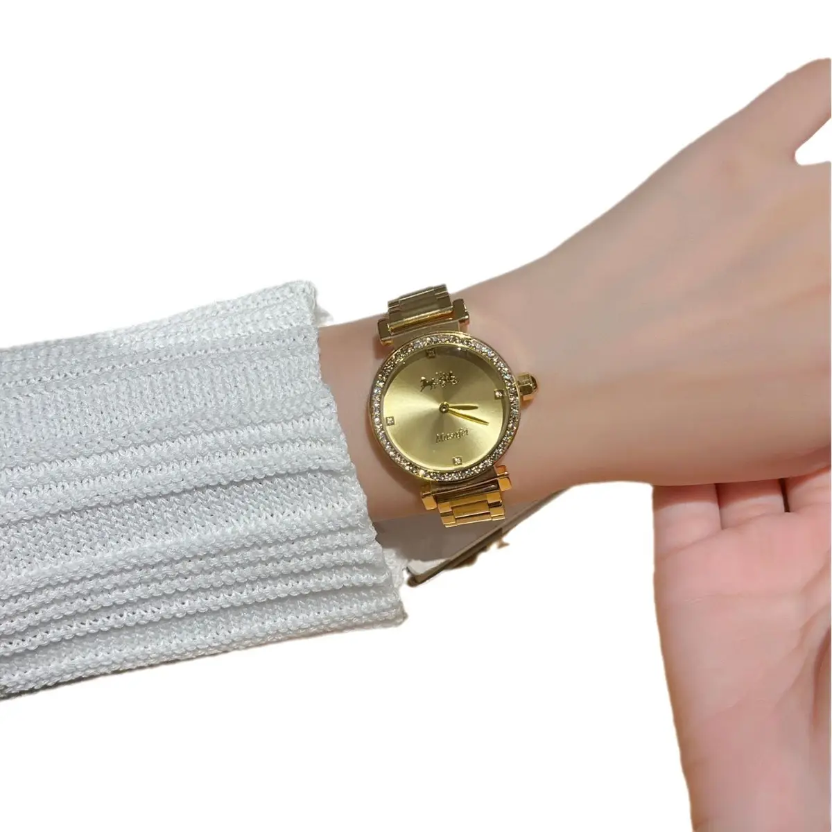 Kou's Gold Watch Classic Design for Women - Image 6